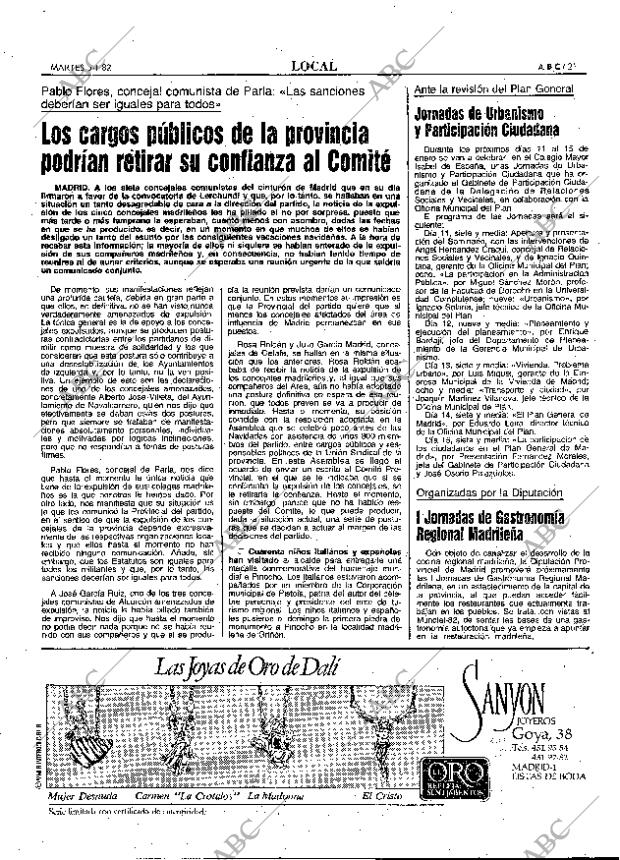 ABC MADRID 05-01-1982 página 29