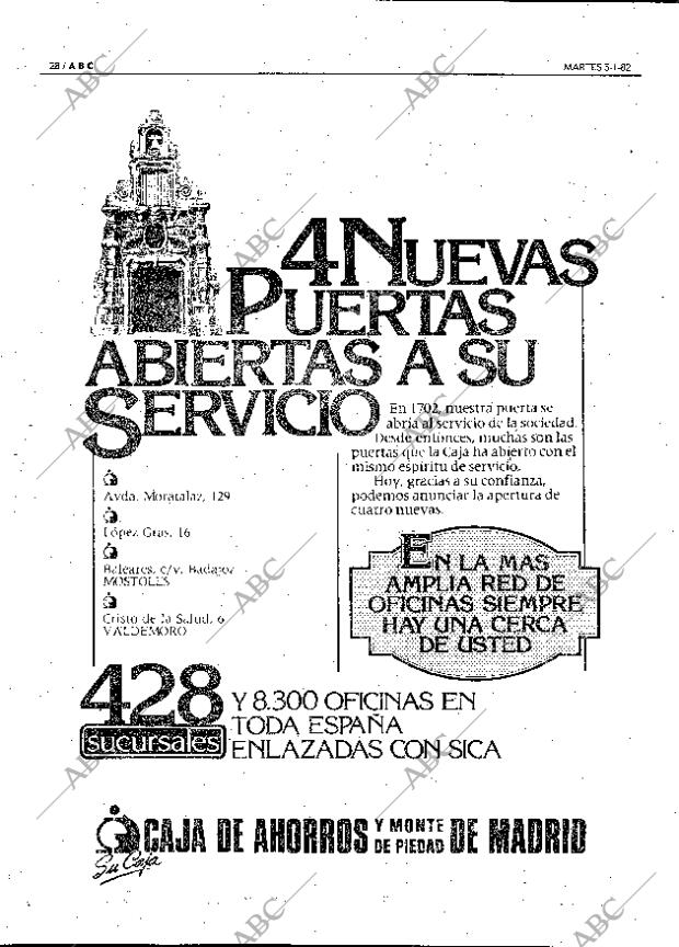 ABC MADRID 05-01-1982 página 36