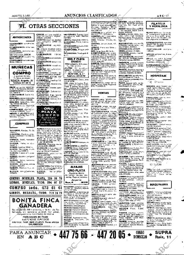 ABC MADRID 05-01-1982 página 75