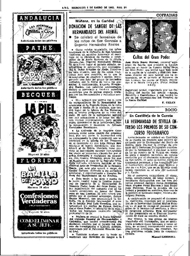 ABC SEVILLA 06-01-1982 página 32