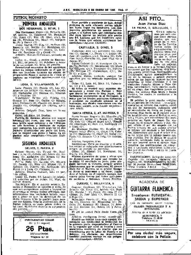ABC SEVILLA 06-01-1982 página 49