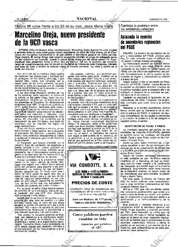 ABC MADRID 09-01-1982 página 18