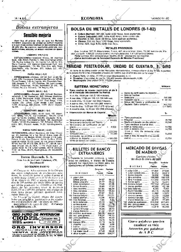 ABC MADRID 09-01-1982 página 58