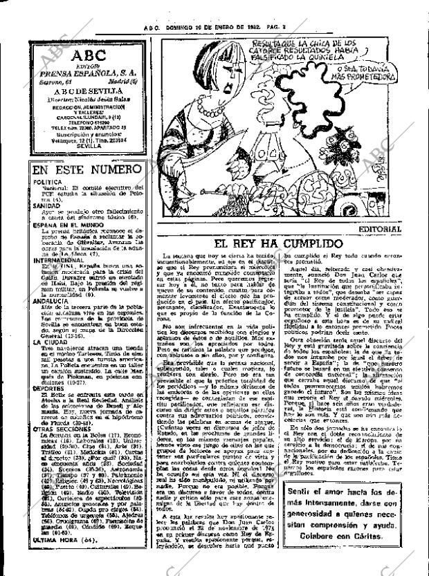 ABC SEVILLA 10-01-1982 página 14