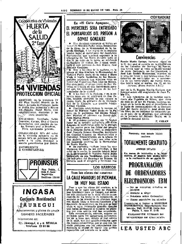 ABC SEVILLA 10-01-1982 página 38