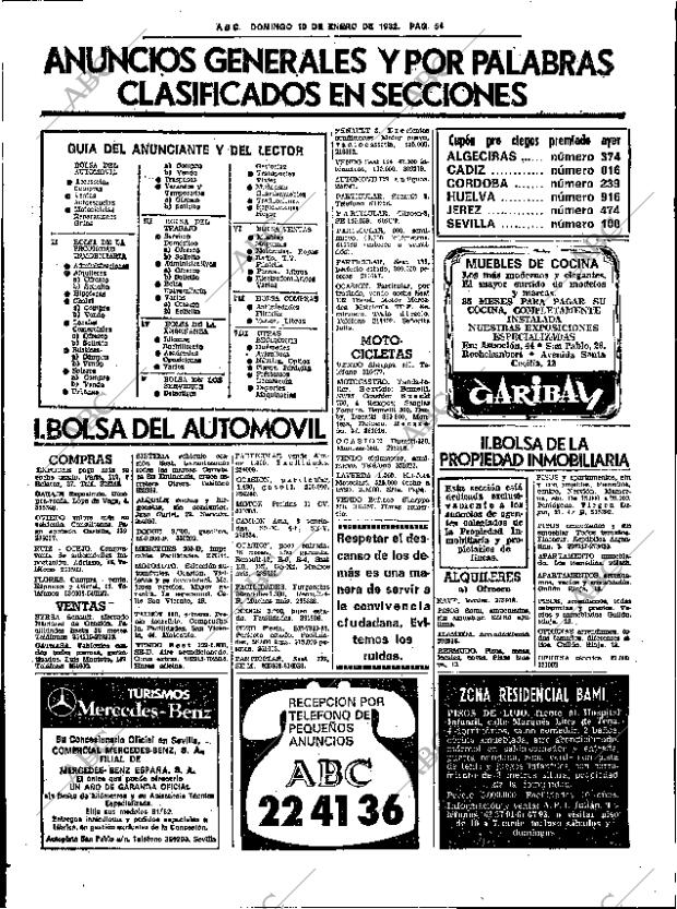 ABC SEVILLA 10-01-1982 página 66