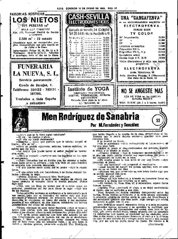 ABC SEVILLA 10-01-1982 página 74