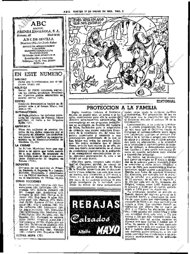 ABC SEVILLA 12-01-1982 página 18