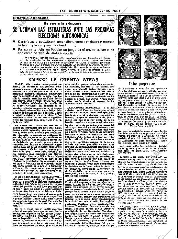 ABC SEVILLA 13-01-1982 página 11