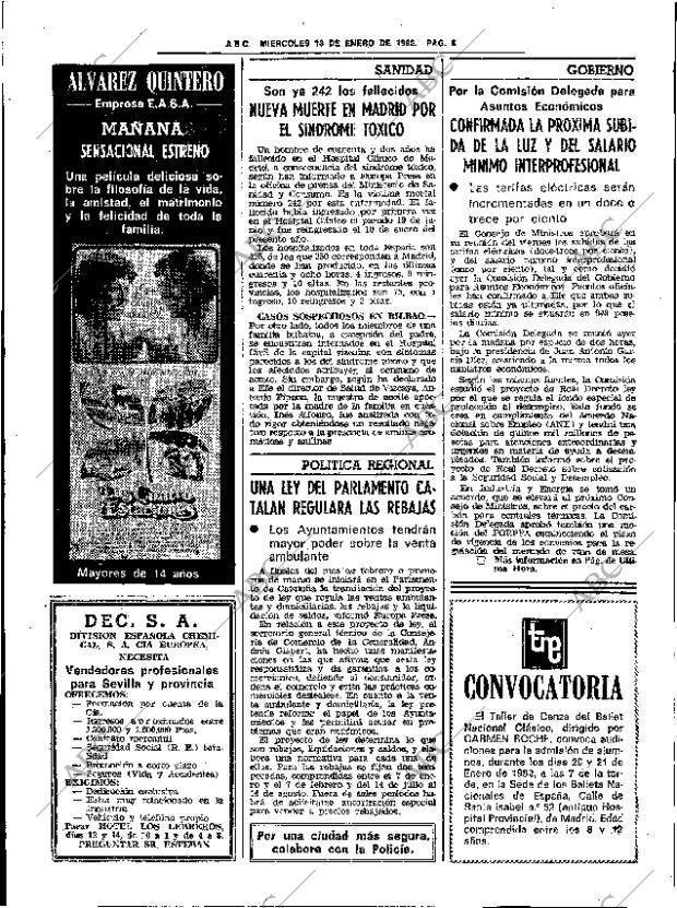 ABC SEVILLA 13-01-1982 página 14