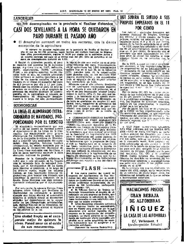 ABC SEVILLA 13-01-1982 página 21