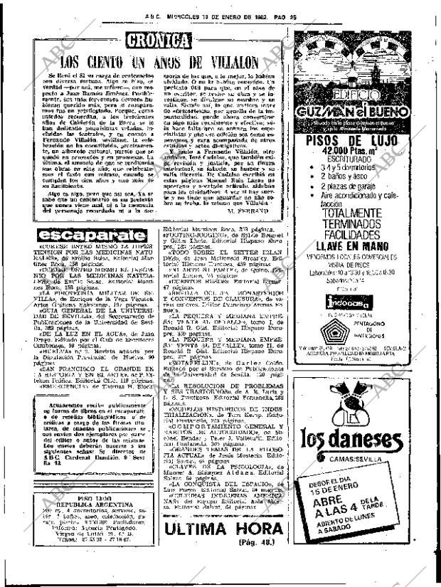 ABC SEVILLA 13-01-1982 página 33