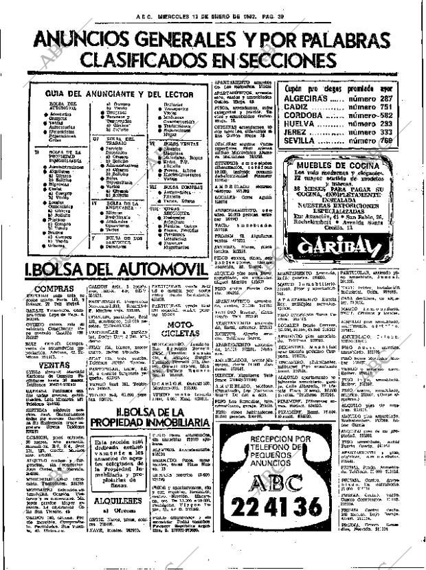 ABC SEVILLA 13-01-1982 página 47