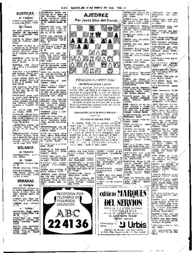 ABC SEVILLA 13-01-1982 página 49