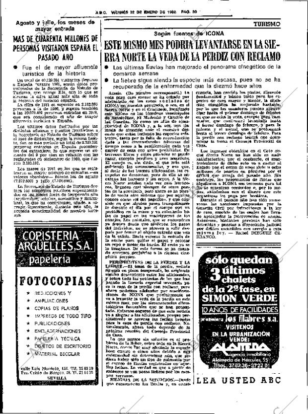 ABC SEVILLA 22-01-1982 página 38