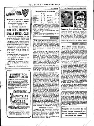ABC SEVILLA 23-01-1982 página 52