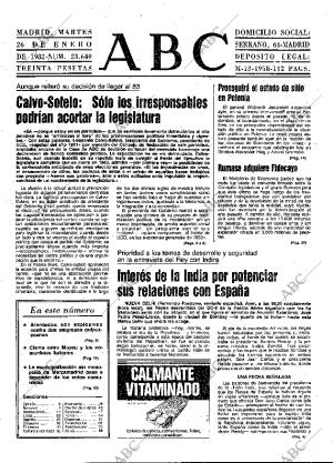 ABC MADRID 26-01-1982 página 13