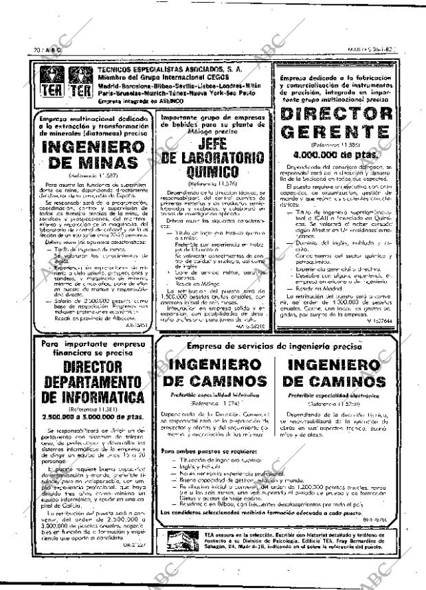 ABC MADRID 26-01-1982 página 32