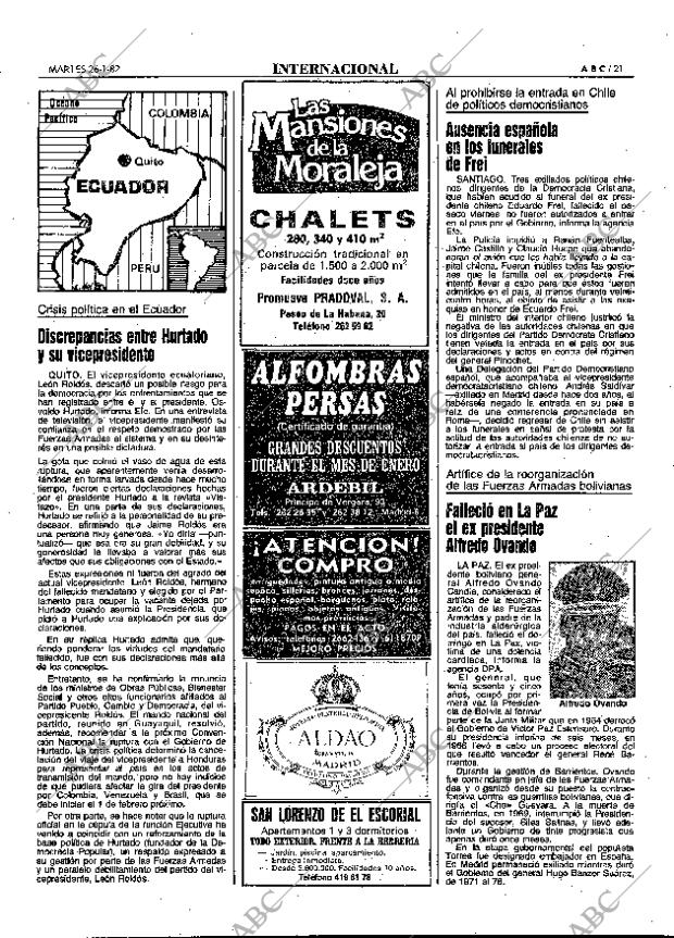 ABC MADRID 26-01-1982 página 33
