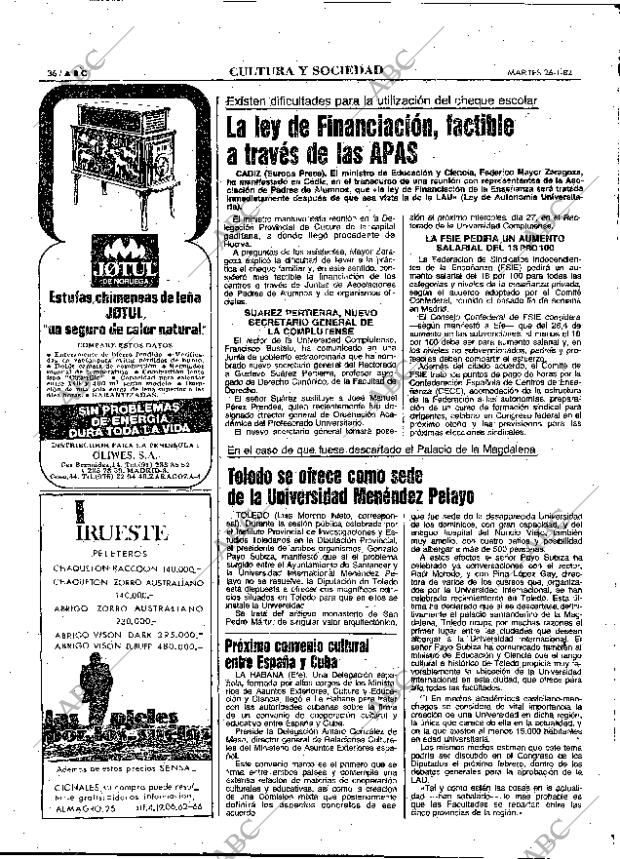 ABC MADRID 26-01-1982 página 48