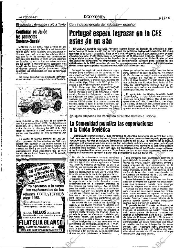 ABC MADRID 26-01-1982 página 55