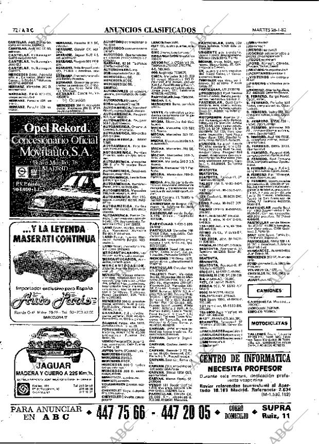ABC MADRID 26-01-1982 página 84
