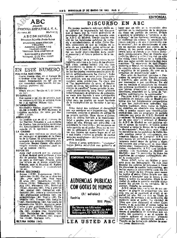 ABC SEVILLA 27-01-1982 página 10