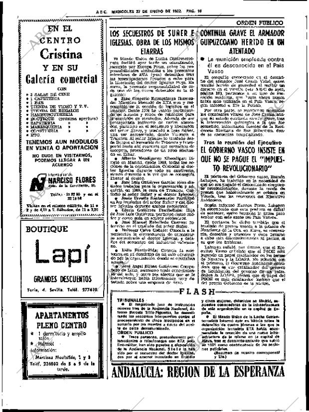 ABC SEVILLA 27-01-1982 página 18