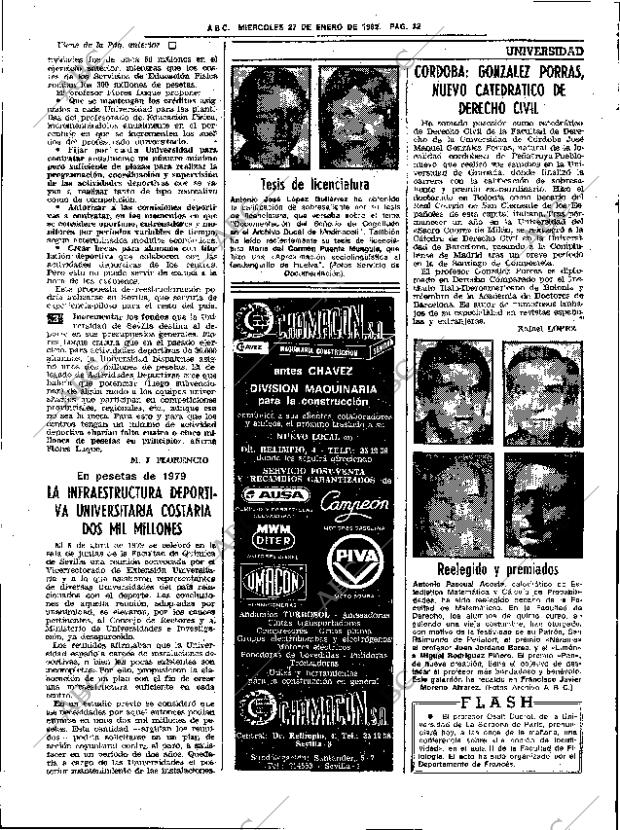 ABC SEVILLA 27-01-1982 página 40