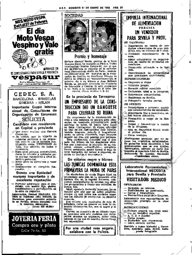 ABC SEVILLA 31-01-1982 página 50