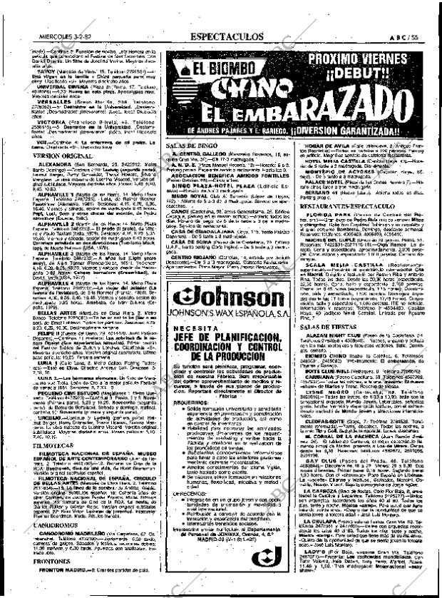 ABC MADRID 03-02-1982 página 63