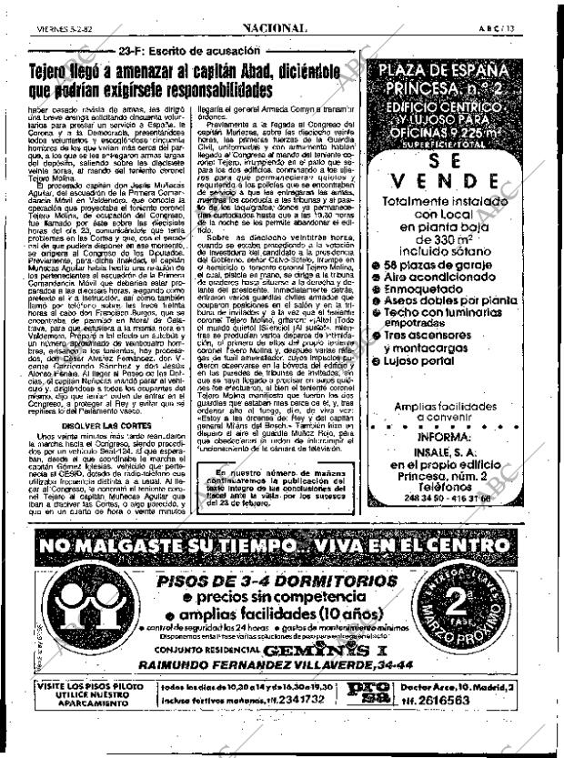 ABC MADRID 05-02-1982 página 21