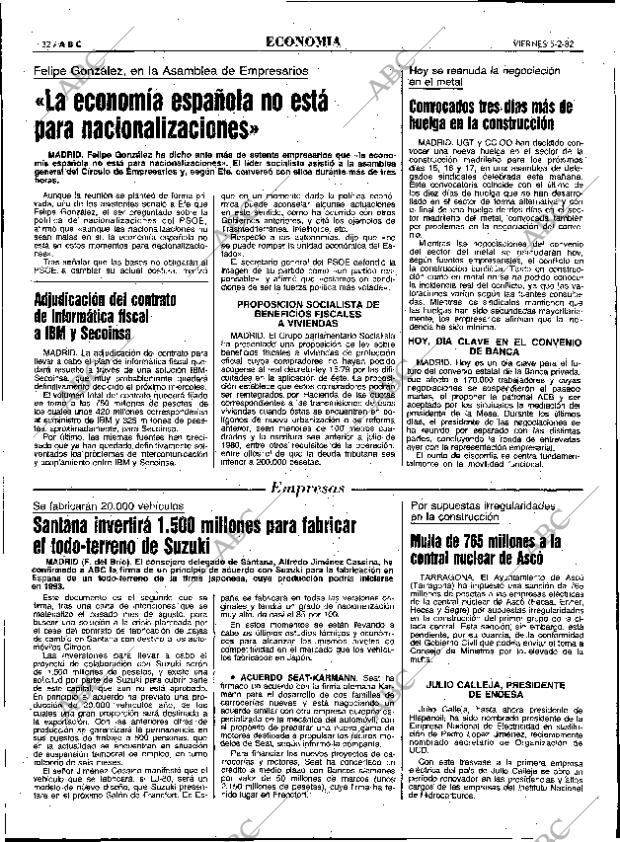 ABC MADRID 05-02-1982 página 40