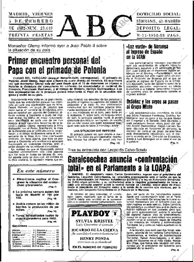 ABC MADRID 05-02-1982 página 9