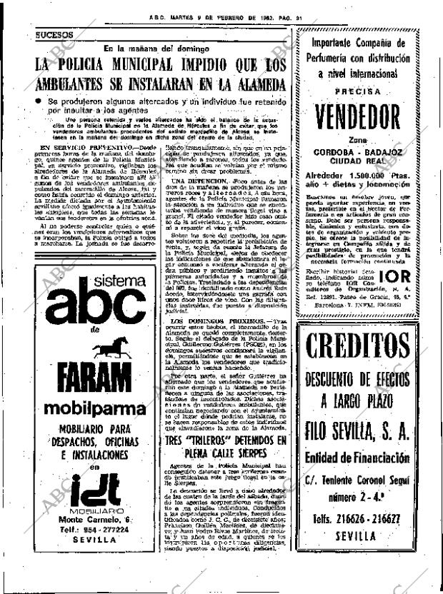 ABC SEVILLA 09-02-1982 página 47