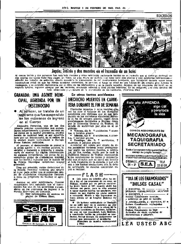 ABC SEVILLA 09-02-1982 página 61