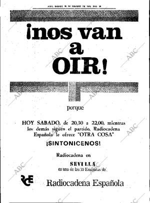 ABC SEVILLA 13-02-1982 página 40