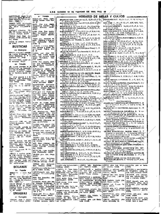 ABC SEVILLA 13-02-1982 página 60