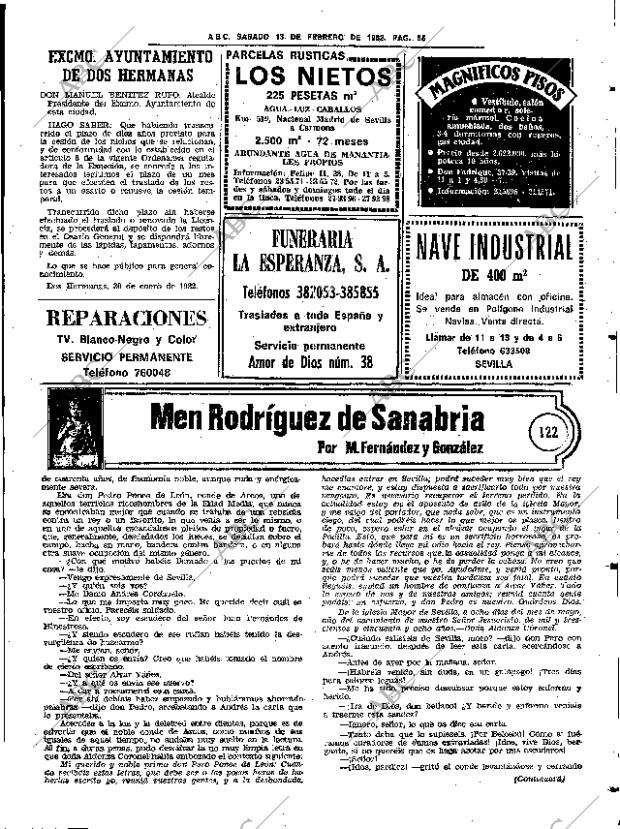 ABC SEVILLA 13-02-1982 página 67