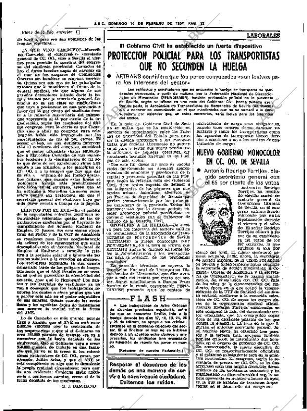 ABC SEVILLA 14-02-1982 página 36