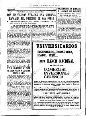 ABC SEVILLA 14-02-1982 página 43