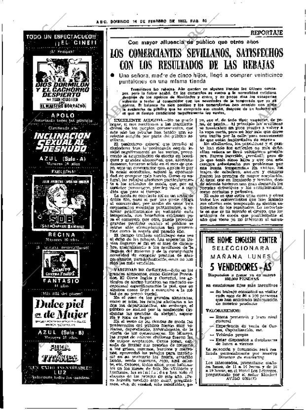 ABC SEVILLA 14-02-1982 página 44