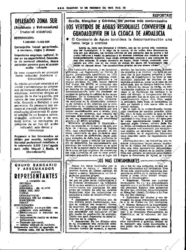ABC SEVILLA 14-02-1982 página 46