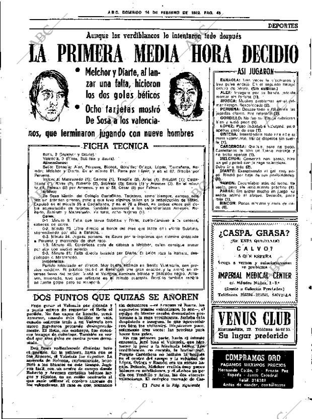 ABC SEVILLA 14-02-1982 página 59