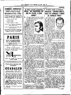 ABC SEVILLA 14-02-1982 página 62