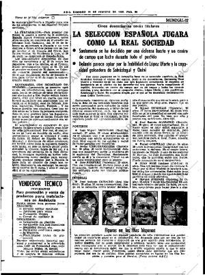 ABC SEVILLA 14-02-1982 página 64