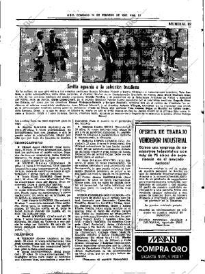 ABC SEVILLA 14-02-1982 página 65