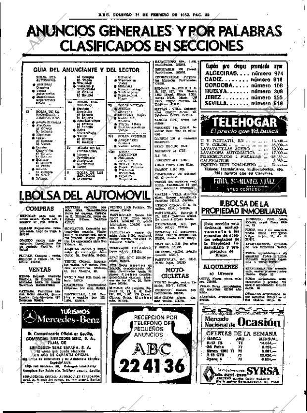 ABC SEVILLA 14-02-1982 página 73