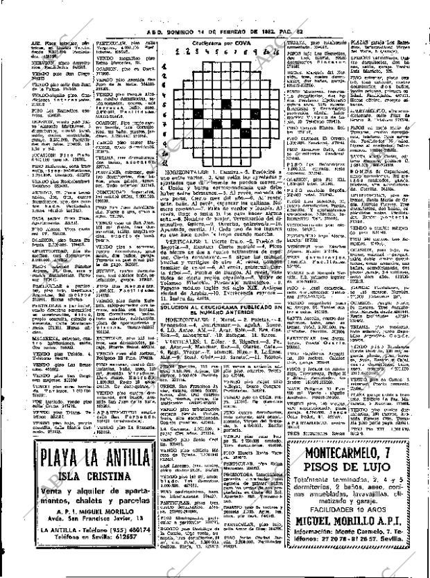 ABC SEVILLA 14-02-1982 página 76
