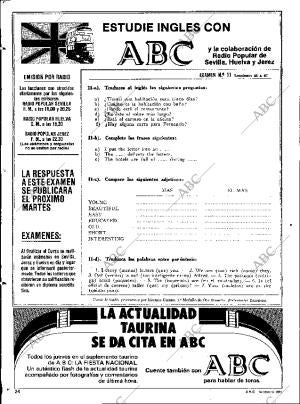 ABC SEVILLA 14-02-1982 página 96